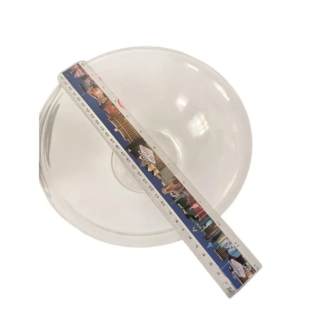 Vintage PYREX Clear Glass Mixing Bowls 321 322 323 Nesting Set of 3 USA